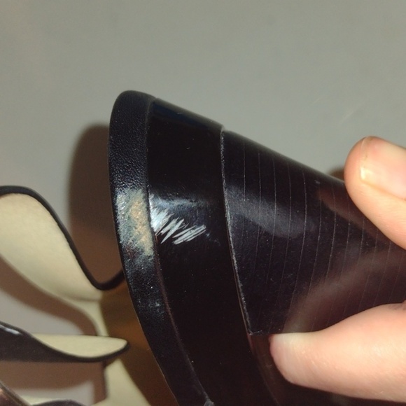 Michael Kors black platform heels size 6 - Picture 4 of 16